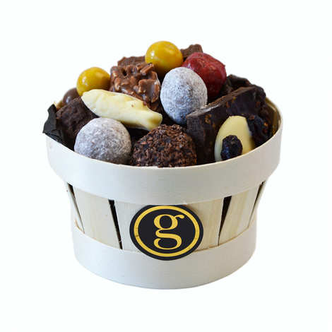 Bourriche of chocolate from the Maison G. Larnicol (300g basket)