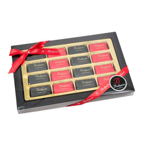 Box of Italian Gianduiotti chocolates