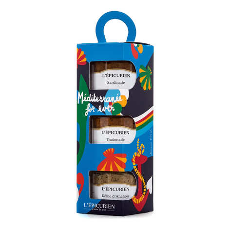 Mediterranean forever box - 3 spreads (Set of 3 jars)