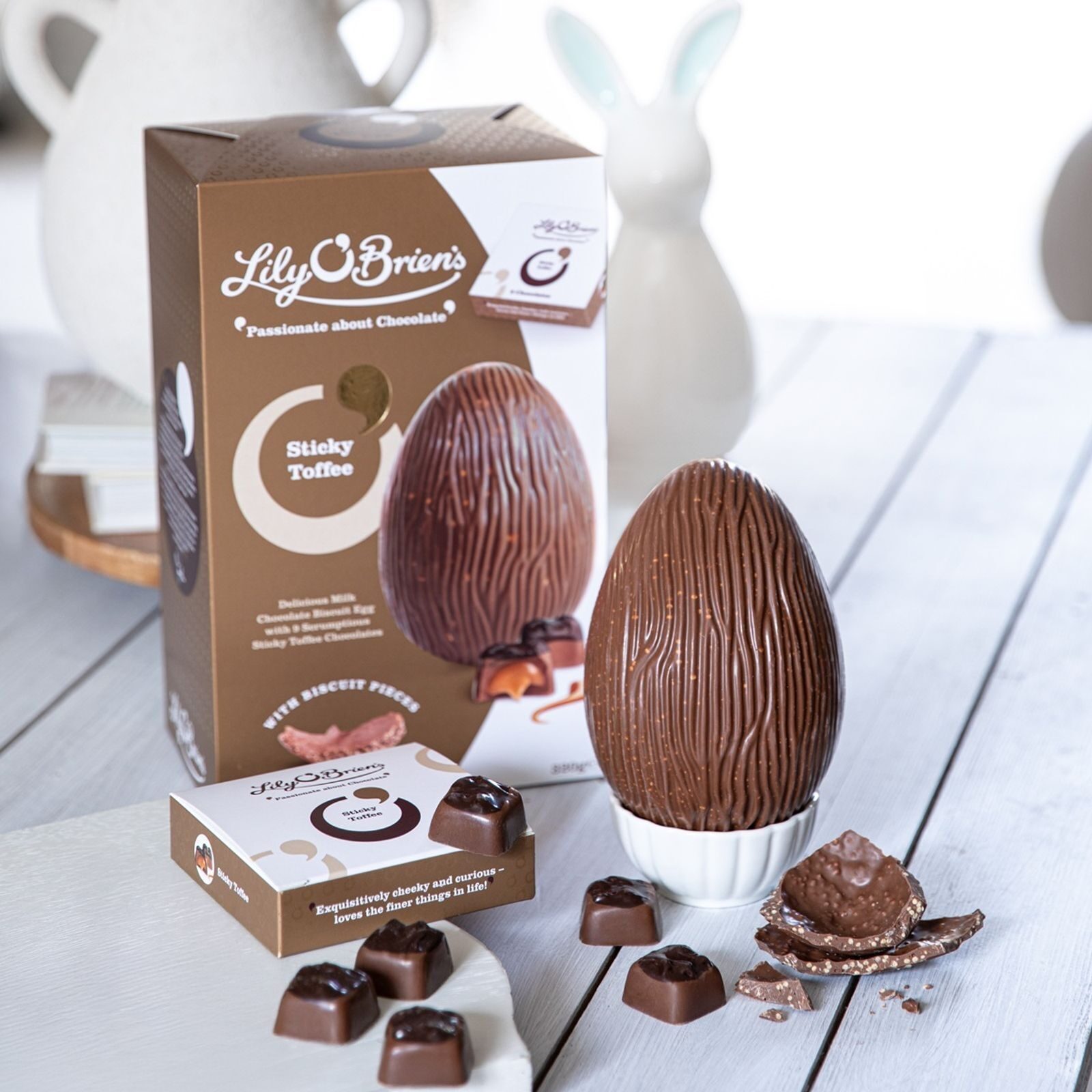 Sticky Toffee Milk Chocolate Egg, 320g