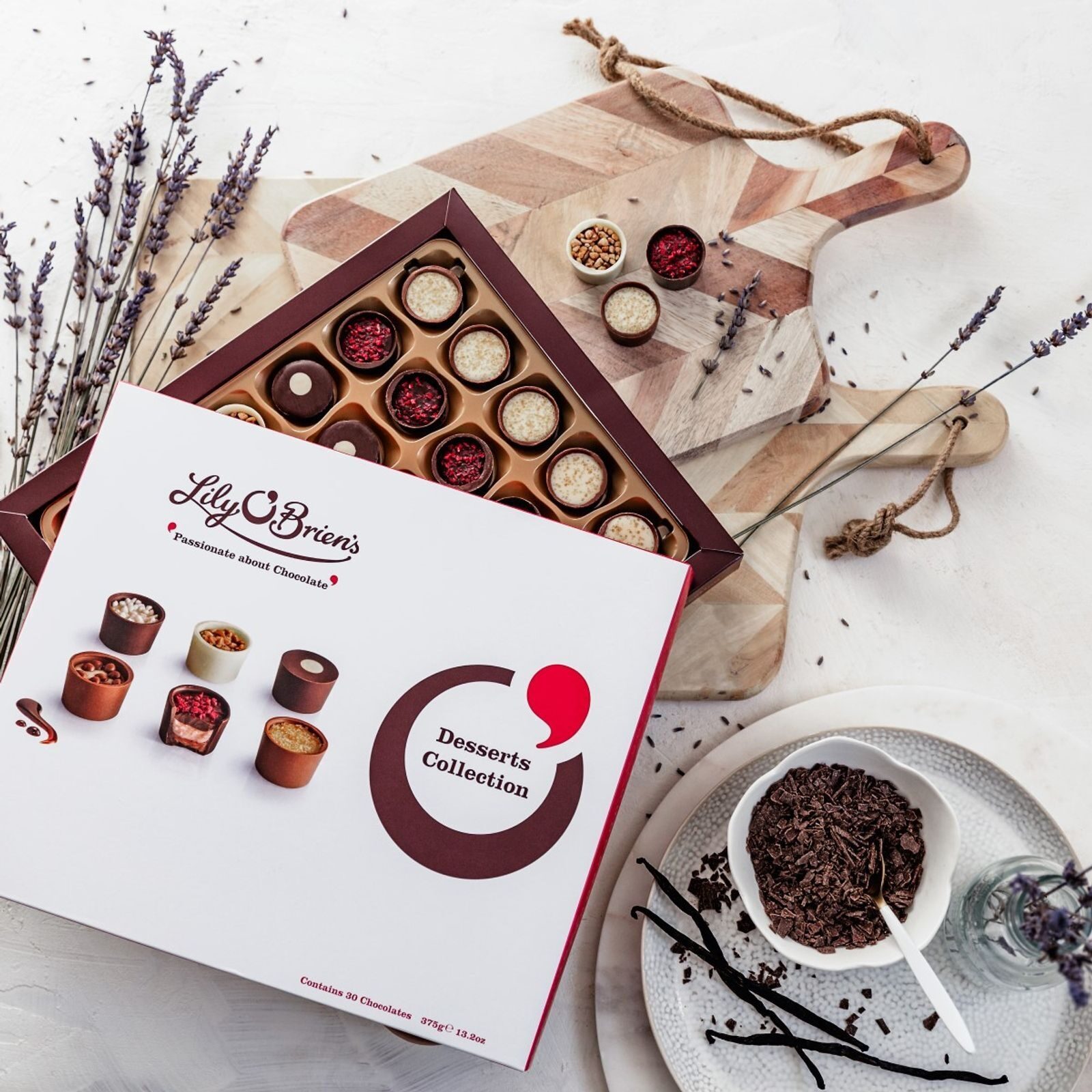 Chocolate Desserts Collection, 30 Chocolates, 400g
