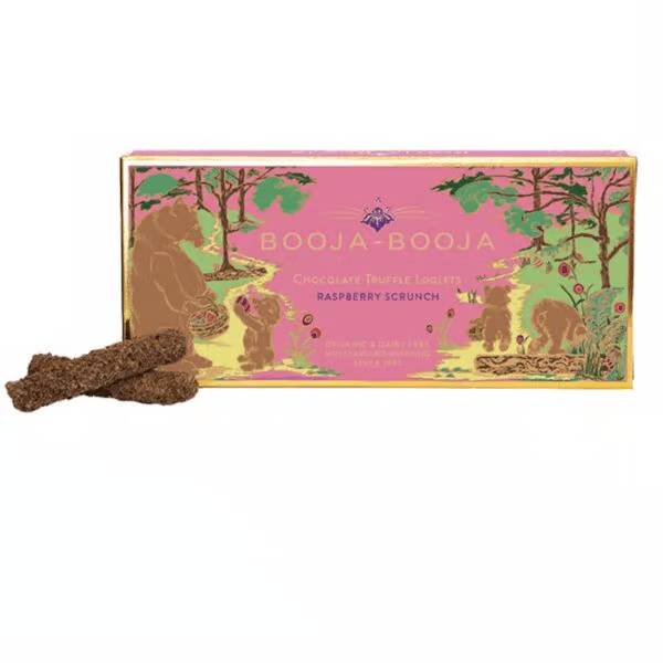 Raspberry Scrunch Truffle Loglets
