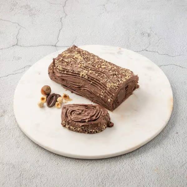 Chocolate & Hazelnut Yule Log *available 21st-23rd Dec.