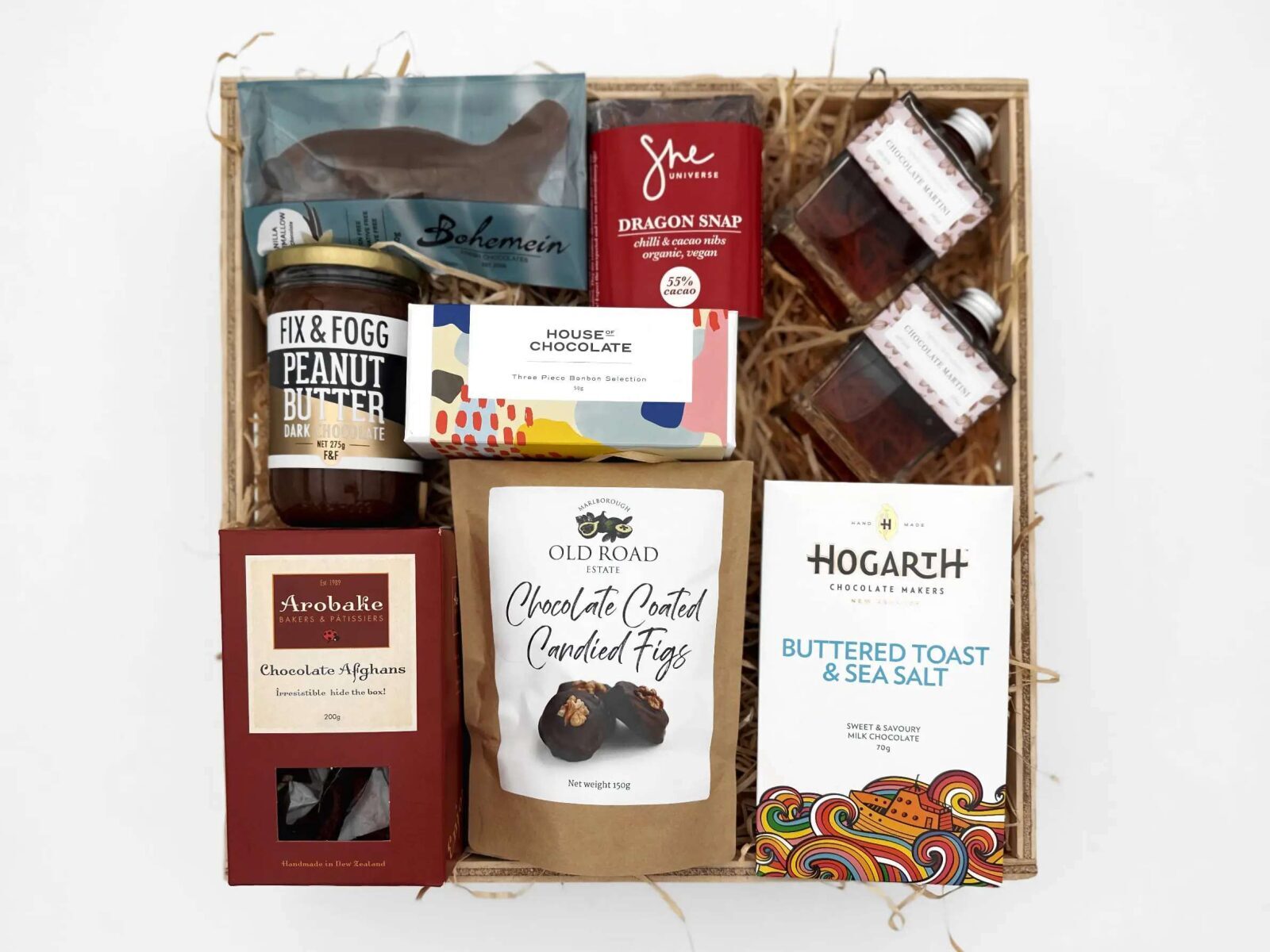 Large Chocolate Martini Craft Chocolate Gift Box