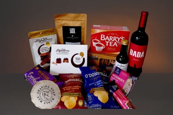 Fathers Day Hamper â€“ Wine, Tea, Treats & Shaving Soap