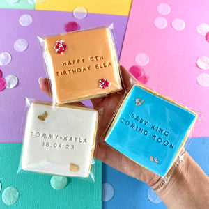 Design Your Own SQUARE Cookies (6 pack)