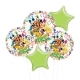 Mickey Happy Birthday Balloon (3 Balloons Gift Boxed)