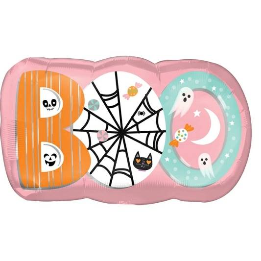 BOO Supershape Balloon (3 Balloons Gift Boxed)