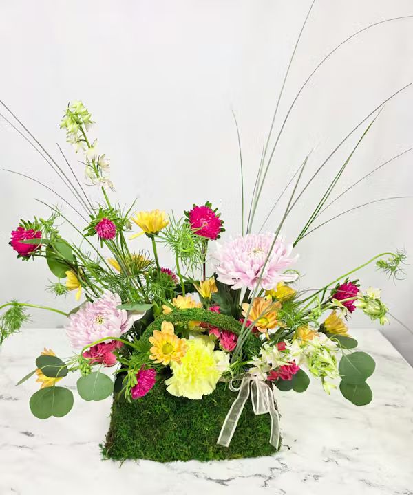 Moss & Petals (As Shown)