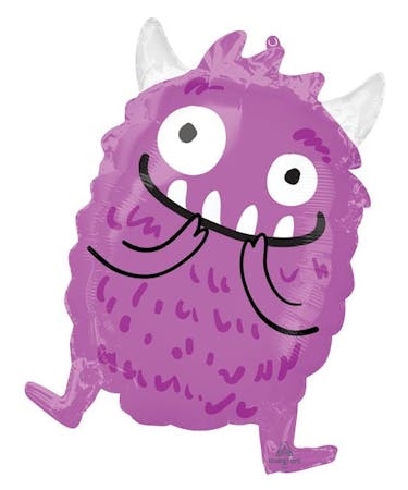 Purple Monster Balloon