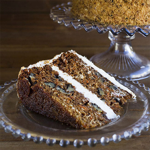 Gluten-Free 8" Carrot Celebration Cake