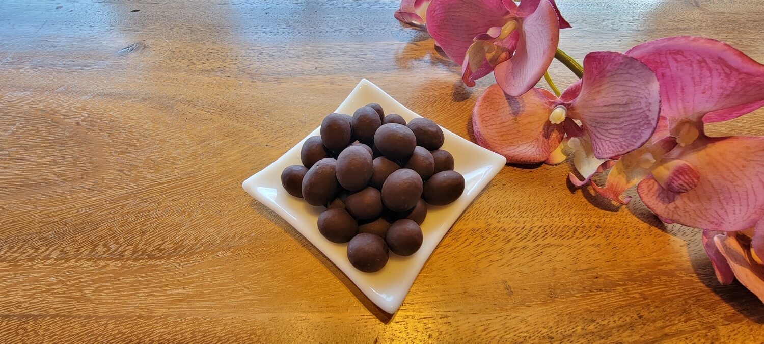 Dark Chocolate Covered Kona Coffee