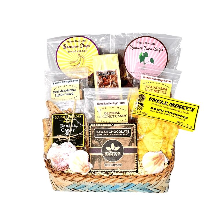 Vegan & Gluten Free Hawaiian Gift Basket