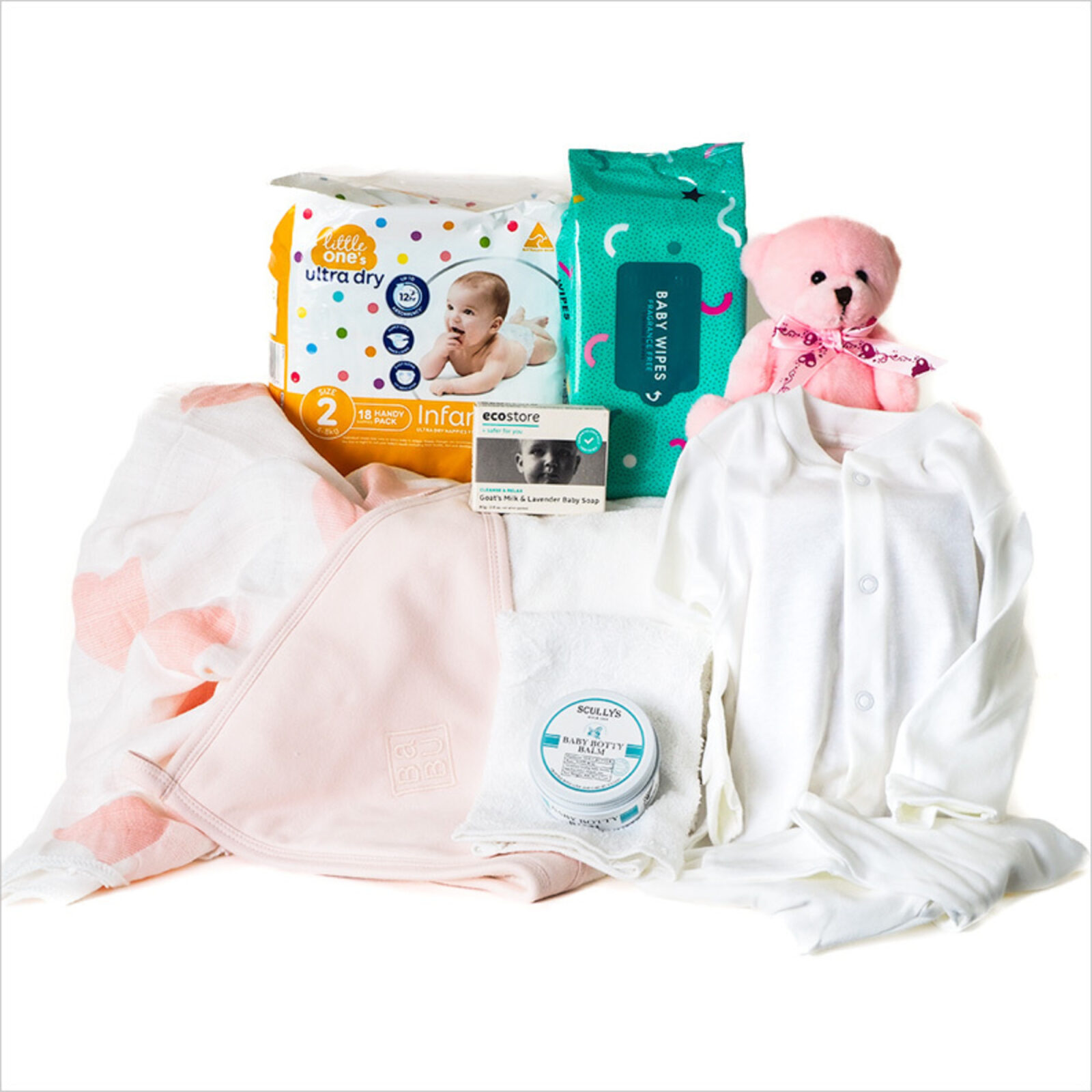 The Complete Baby Gift Hamper in Pink