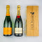 Moet & Veuve Clicquot Double Champagne Gift Box