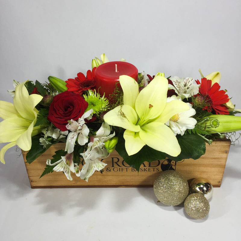 Floral Candle Box