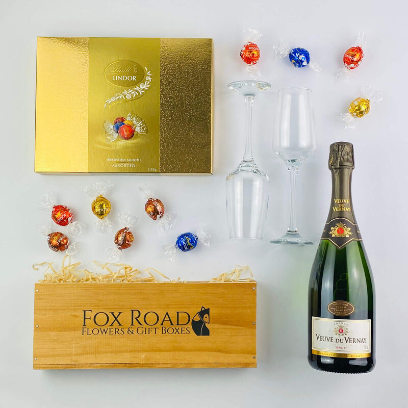 Bubbles and Lindt Chocolate