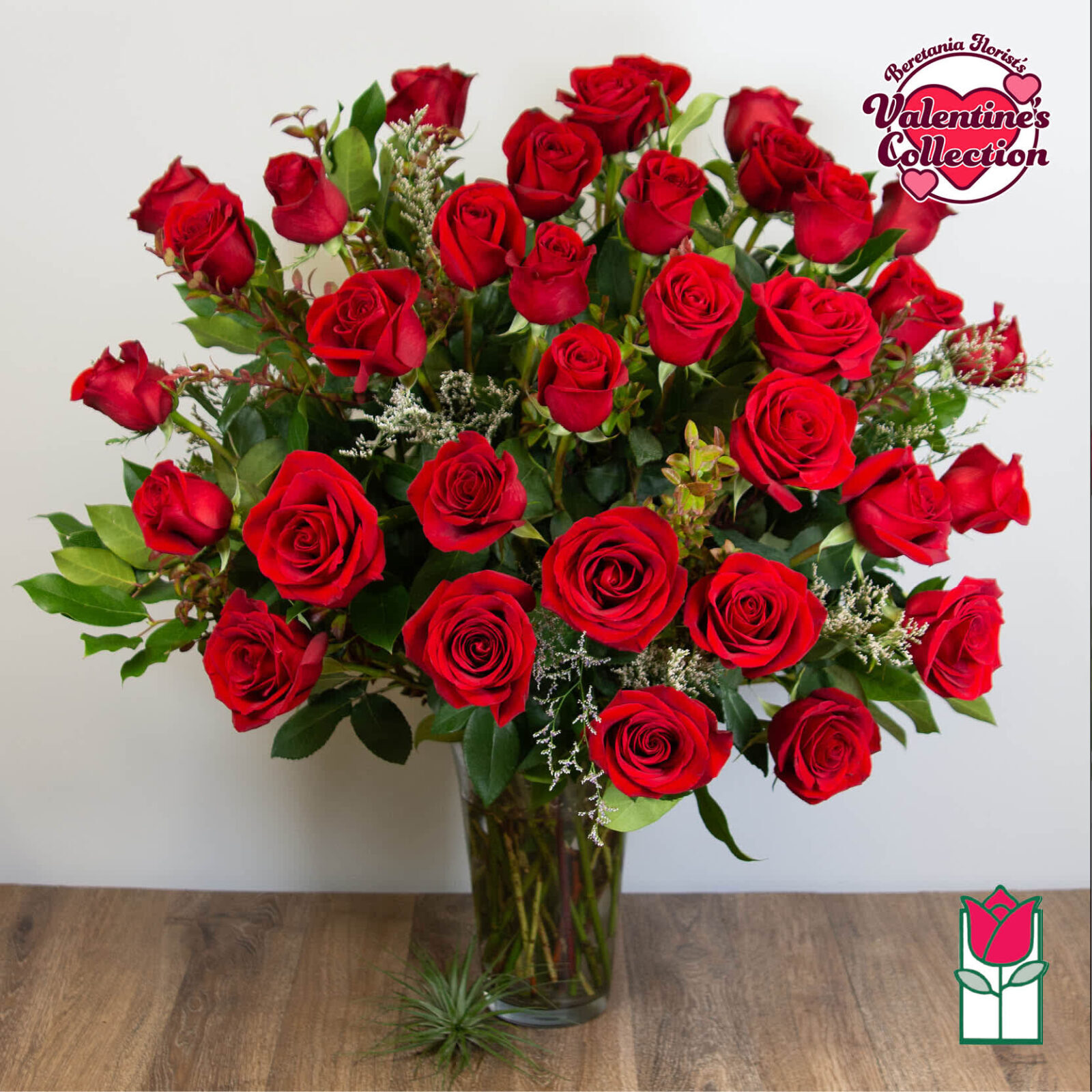 3 Dozen Long Stem Rose Bouquet