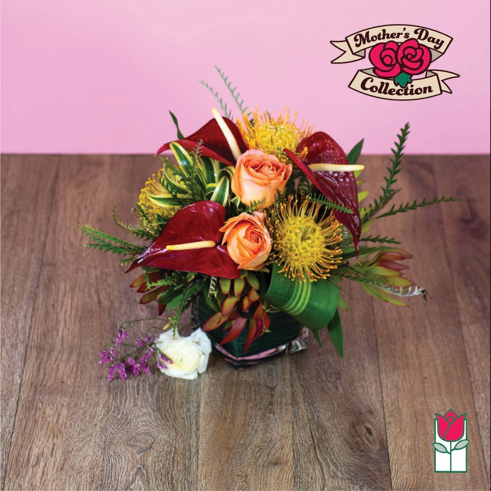Beretania's Ruby Tropical Bouquet (Standard)