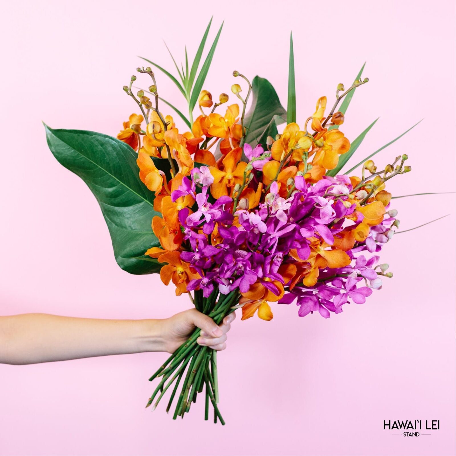 The Mokara Orchid Bouquet (Seasonal Colors Vary) The Full (20 Stems)