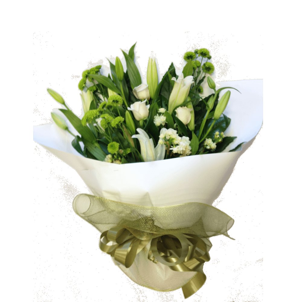 White Handtied Bouquet (Small)