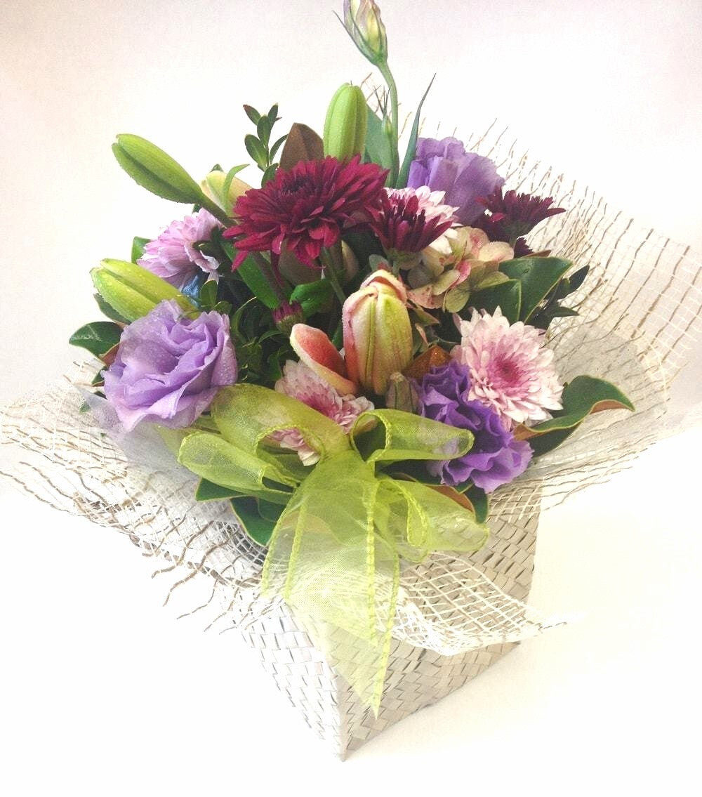 Kete Bag of Flowers - Mauves, Pink & Purple (Small)