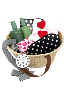 Mothers Day in a French Market Basket - Local delivery Only