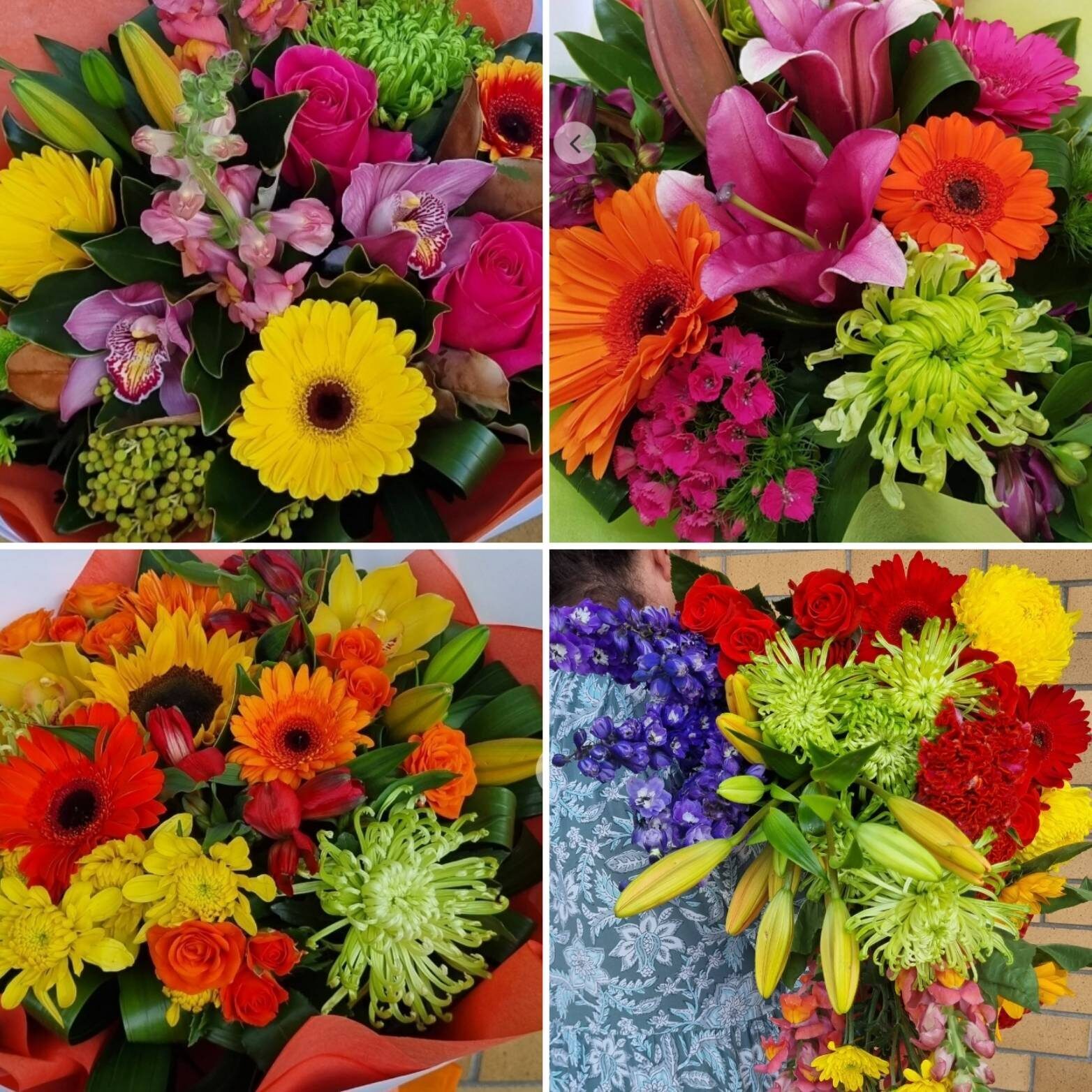 Florist Choice Bright Handtied Bouquet (Medium)