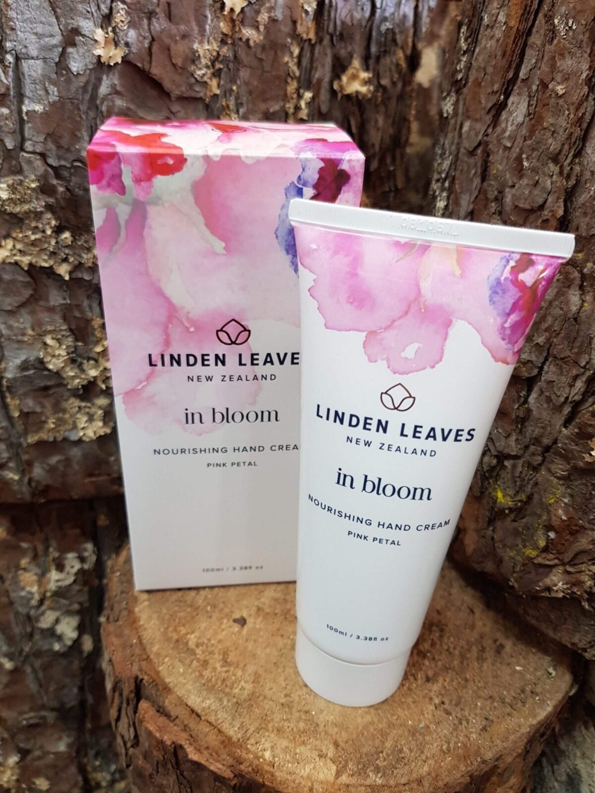 Linden Leaves Hand Cream â€“ pink petal