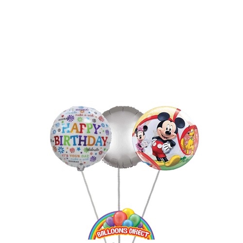 Mickey Mouse Birthday Balloon Bouquet