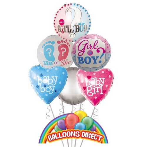 Gender Reveal Ultimate Balloon Bouquet