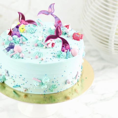 Mermaid Cake (6 - 10 people (15cm))