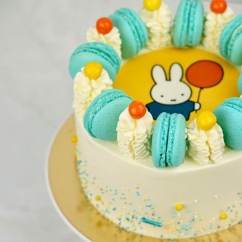 Cake with Miffy logo (6 - 10 people (15cm))
