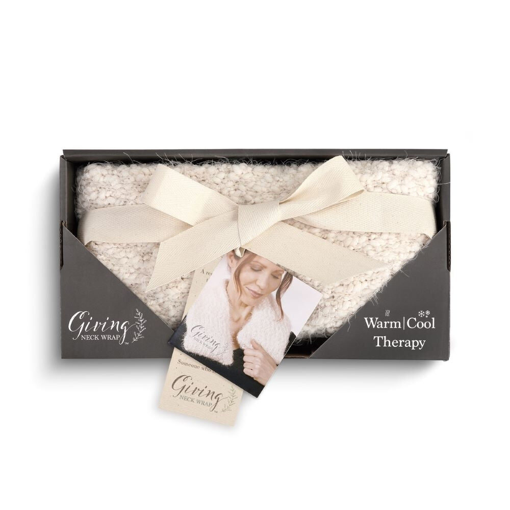 Giving Warming and Cooling Neck Wrap- Cream