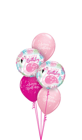 Flamingo Birthday Balloon Gift