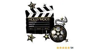 Hollywood Clapper Board Shape Foil Balloon