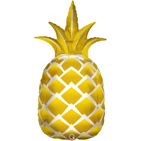 Gold Pineapple Shape Foil Balloon