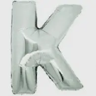 Letter K Megaloon