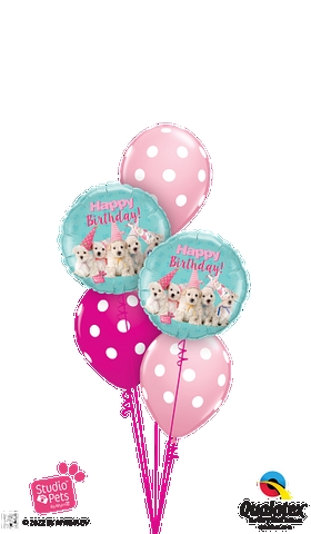 Party Puppies Balloon Bouquet