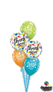 Thank you Spots Balloon Bouquet