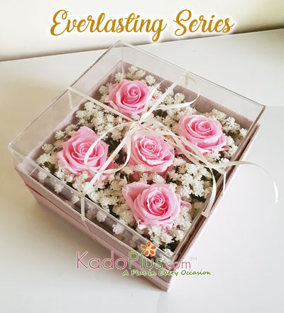 Box of Everlasting Roses
