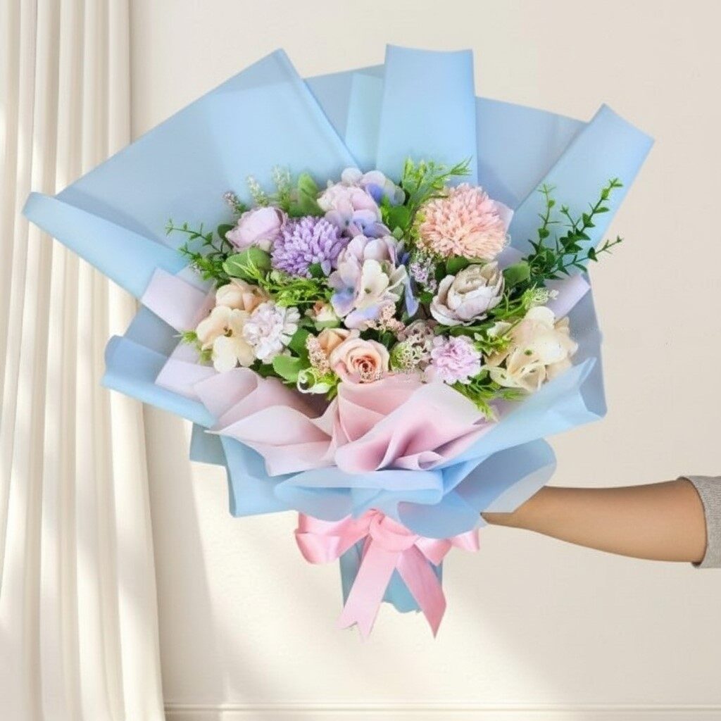 Buket Bunga Artificial: Flair Silk Flowers