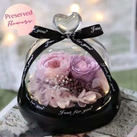 Eternity Preserved Rose Lavender & Pink