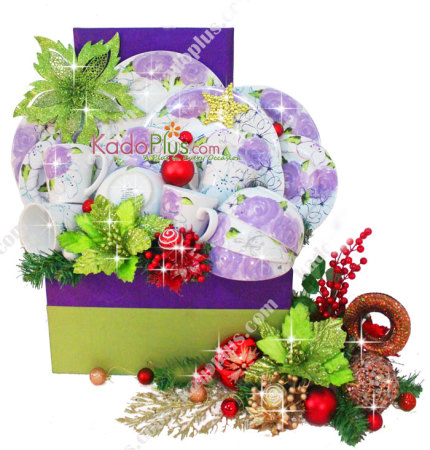 Parcel Keramik Natal: Dinner Set 3