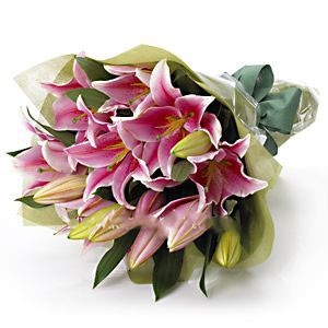 Buket Bunga Lily: Beautiful Oriental Lilies