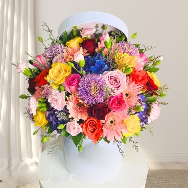 Vibrant Love Flower Box