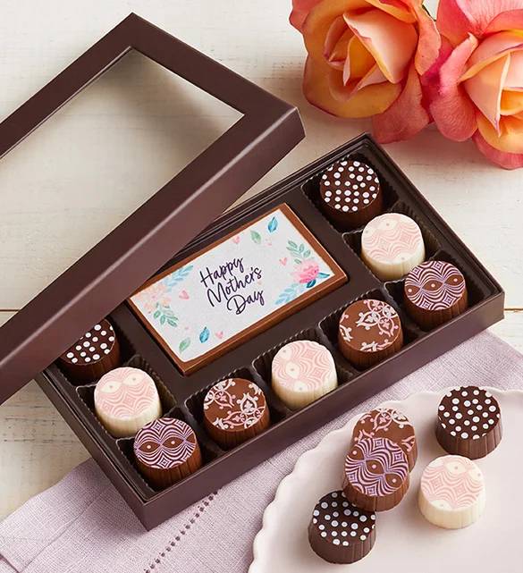 Simply Chocolate Mother's Day Bar & Truffles (Simply Chocolate Mother’s Day Bar & Truffles 10pc)