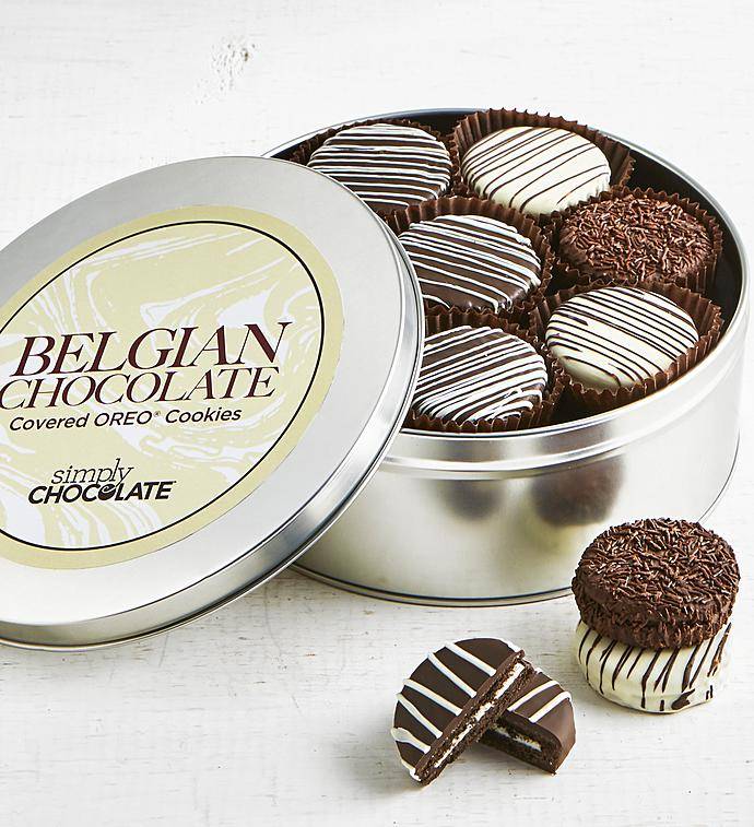 Simply Chocolate Belgian Chocolate OREO Tin