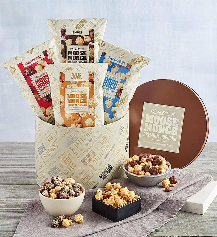 Moose Munch Premium Popcorn Classic Tin