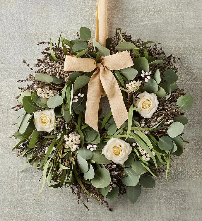 With Sympathy Wreath